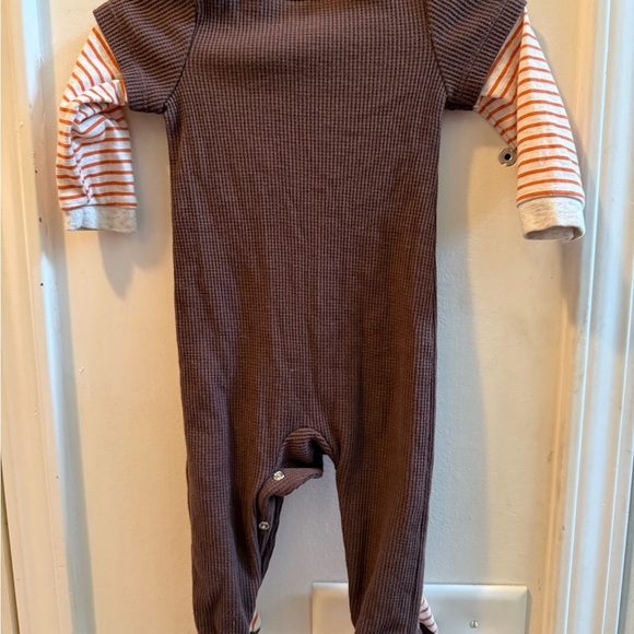 My First Turkey Day Romper - Picture 7 of 8